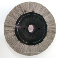 Pincel de roda de filamento abrasivo de nylon de 7 polegadas